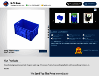 mphgroupplastic.com screenshot