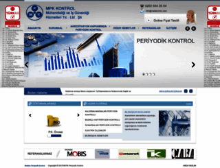 mpkkontrol.com screenshot