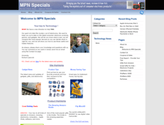 mpnspecials.com screenshot