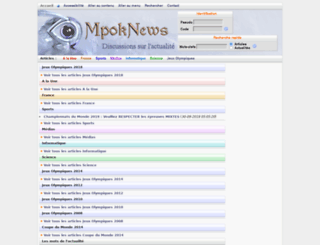 mpoknews.fr screenshot