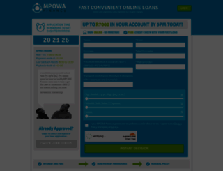 mpowafin.co.za screenshot