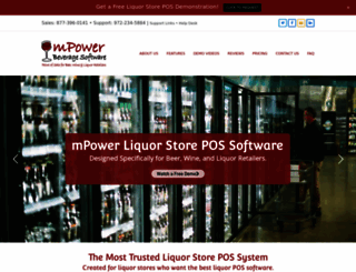mpowerbeverage.com screenshot