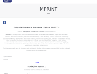 mprint24.waw.pl screenshot