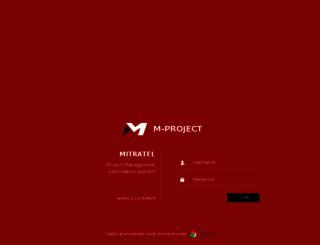 mproject.mitratel.co.id screenshot