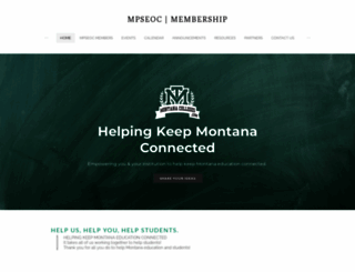mpseoc.org screenshot