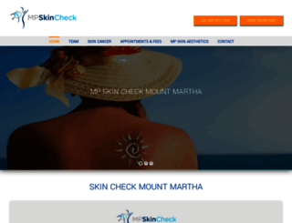 mpskincheck.com.au screenshot