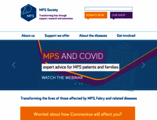 mpssociety.co.uk screenshot