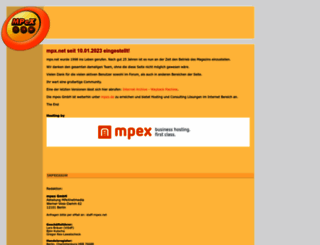 mpx.net screenshot