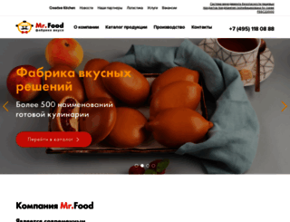 mr-food.ru screenshot