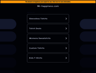 mr-happiness.com screenshot