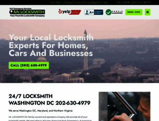 mr-locksmith-dc.com screenshot