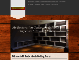 mr-restoration.co.uk screenshot