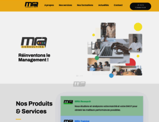 mraconsulting.net screenshot