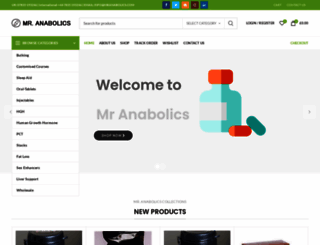 mranabolics.com screenshot