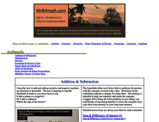 mrb4math.com screenshot
