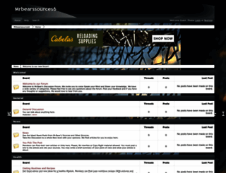 mrbearssources6.boards.net screenshot