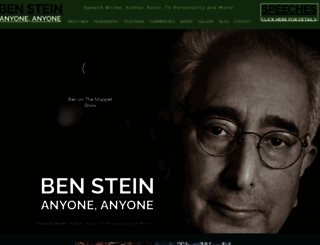 mrbenstein.com screenshot