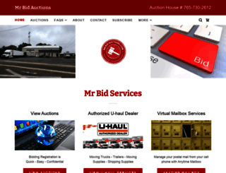 mrbidauctions.com screenshot