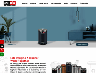 mrbin.in screenshot