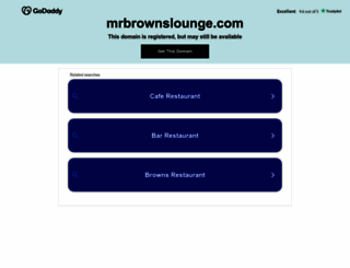 mrbrownslounge.com screenshot