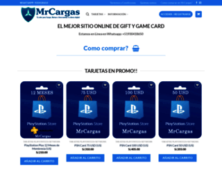 mrcargas.com screenshot