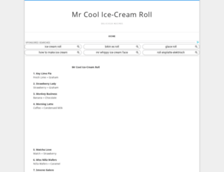 mrcoolicecreamroll.com screenshot