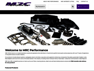 mrcperformance.com.au screenshot