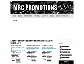 mrcpromotions.com screenshot