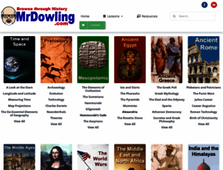 mrdowling.com screenshot