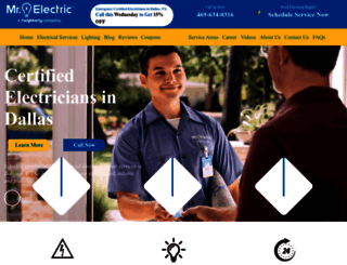 mrelectricdallas.com screenshot