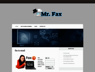 mrfax.co.za screenshot