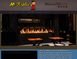 mrfireplace.com screenshot
