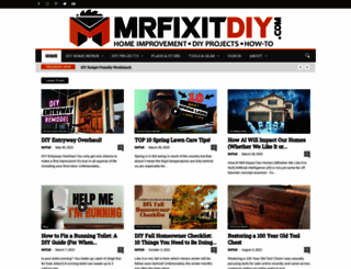 mrfixitdiy.com screenshot