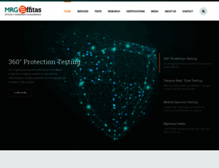 mrg-effitas.com screenshot