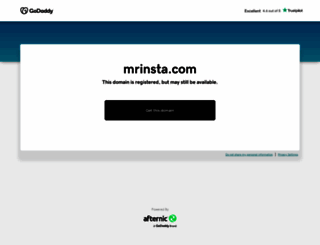 mrinsta.com screenshot