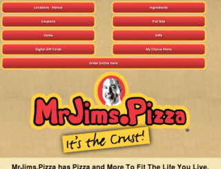 mrjimspizza.net screenshot