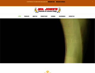 mrjohnsfood.com screenshot