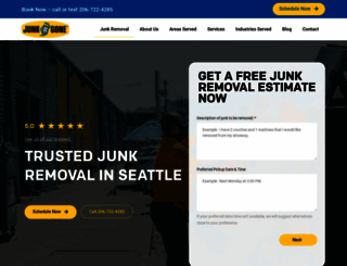 mrjunkbgoneseattle.com screenshot