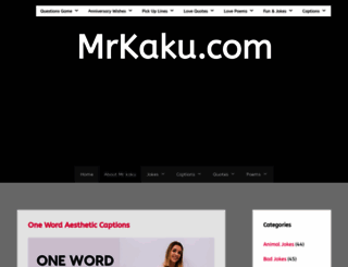 mrkaku.com screenshot