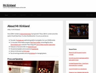 mrkirkland.com screenshot