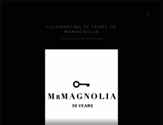 mrmagnolia.com screenshot