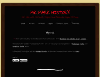 mrmarrhistory.wordpress.com screenshot