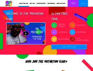 mrmotivatorsclub.com screenshot