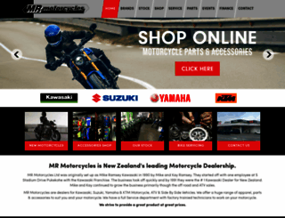 mrmotorcycles.co.nz screenshot