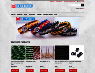 mrparacord.com screenshot