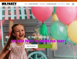 mrparty.com.sg screenshot