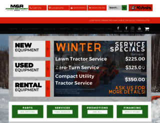 mrpowerequipment.com screenshot