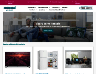 mrrental.com.au screenshot