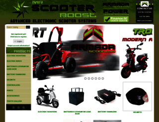 mrscooterboost.com screenshot
