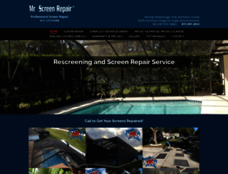 mrscreenrepair.com screenshot
